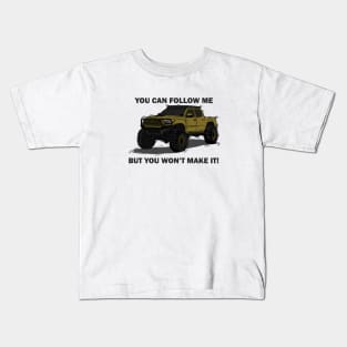 Toyota 4Runner Monster - Mustard Kids T-Shirt